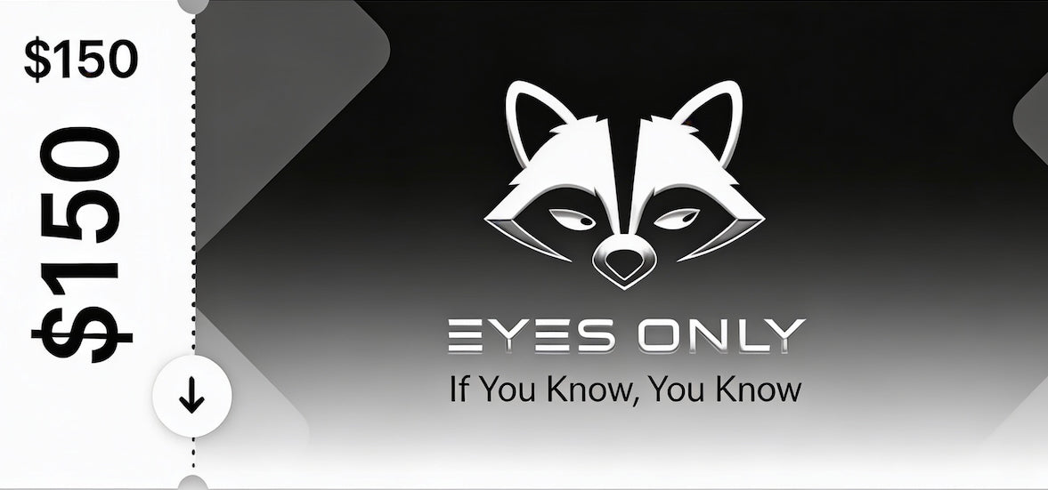 EYES ONLY Gift Card