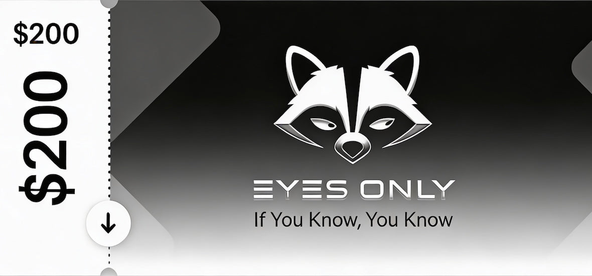 EYES ONLY Gift Card